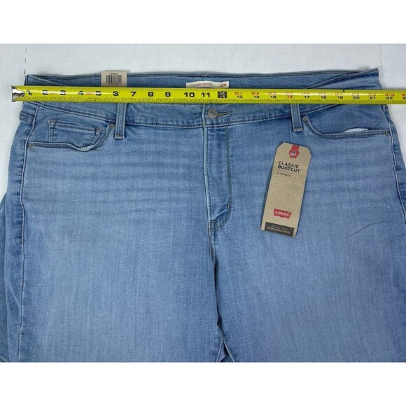 Levi's Womens Classic Bootcut Hypersoft Sculpt Stretch Jeans Size 22W Western - Picture 6 of 9